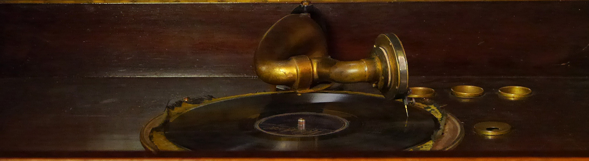 Luxurious phonograph